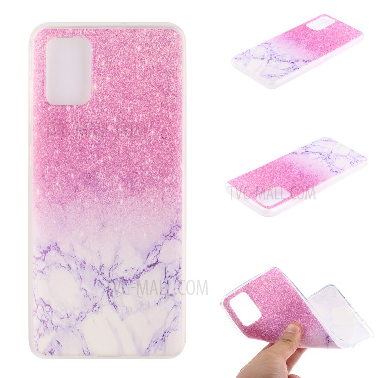 Pattern Printing TPU Phone Case High Transmittance Phone Shell for Huawei P Smart 2021 / Huawei Y7a - Pink-1