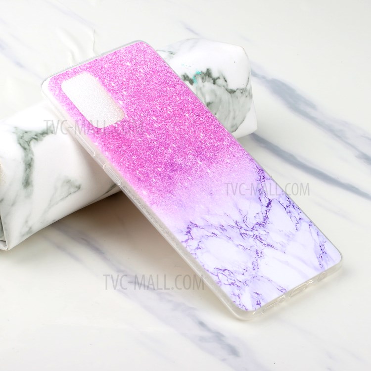 Pattern Printing TPU Phone Case High Transmittance Phone Shell for Huawei P Smart 2021 / Huawei Y7a - Pink-6