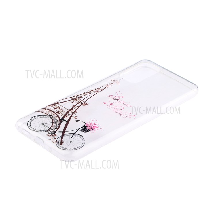 Pattern Printing TPU Phone Case High Transmittance Phone Shell for Huawei P Smart 2021 / Huawei Y7a - Bike-4