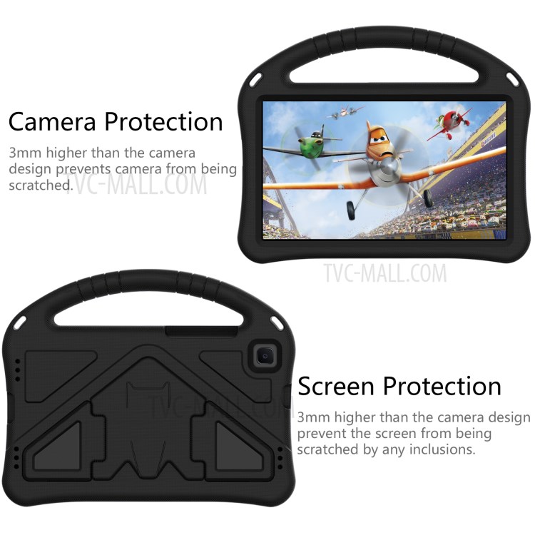 Kickstand Shockproof Handheld EVA Case for Huawei MediaPad M6 8.4-inch/M3 8.0-inch - Black-2