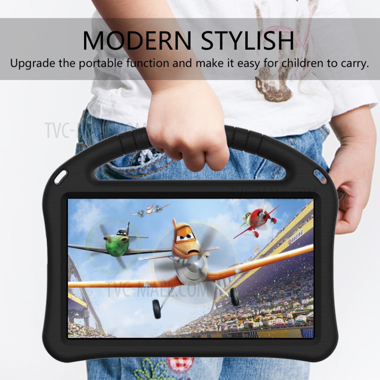 Kickstand Shockproof Handheld EVA Case for Huawei MediaPad M6 8.4-inch/M3 8.0-inch - Black-4