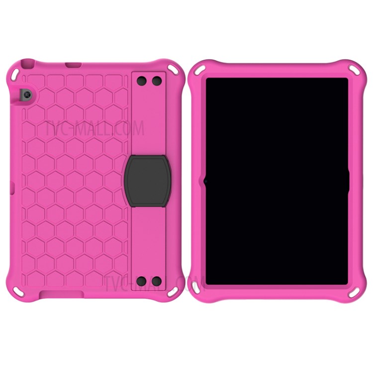 EVA Protector Case for Huawei MediaPad T3 10 Honeycomb Texture Tablet Case - Rose/Black-1