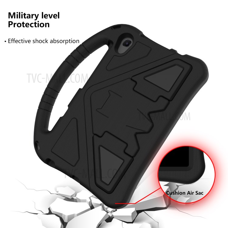 Anti-shock Handle EVA Tablet Case Shell with Pen Slot for Huawei MatePad T8 - Black-2