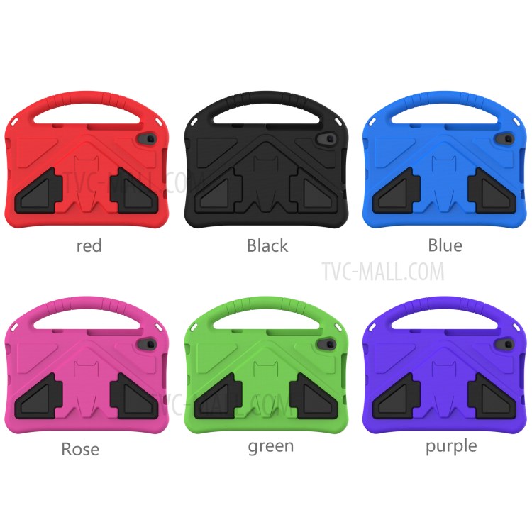 Anti-shock Handle EVA Tablet Case Shell with Pen Slot for Huawei MatePad T8 - Black-5