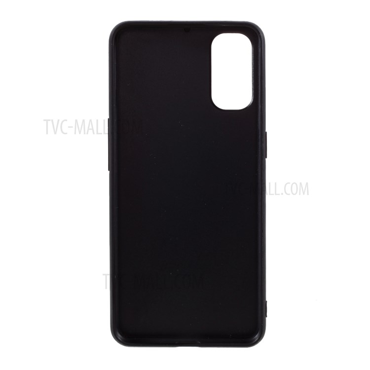 Guardian Series Matte TPU Phone Case for Oppo Reno4 5G - Brown-3