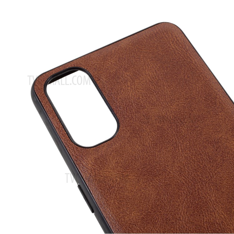 Guardian Series Matte TPU Phone Case for Oppo Reno4 5G - Brown-8