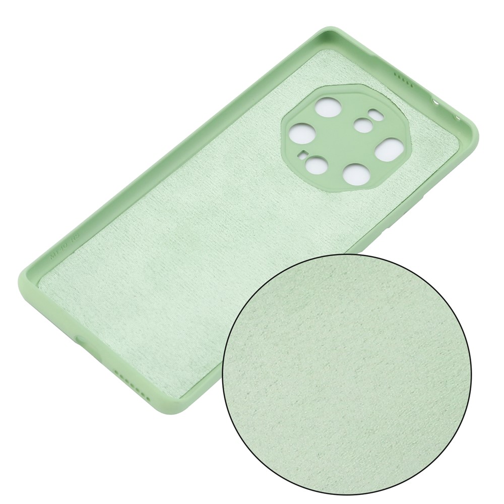 Custodia in Silicone Liquido Morbido Resistente Agli Shock Per Huawei Mate 40 rs Design Porsche - Verde