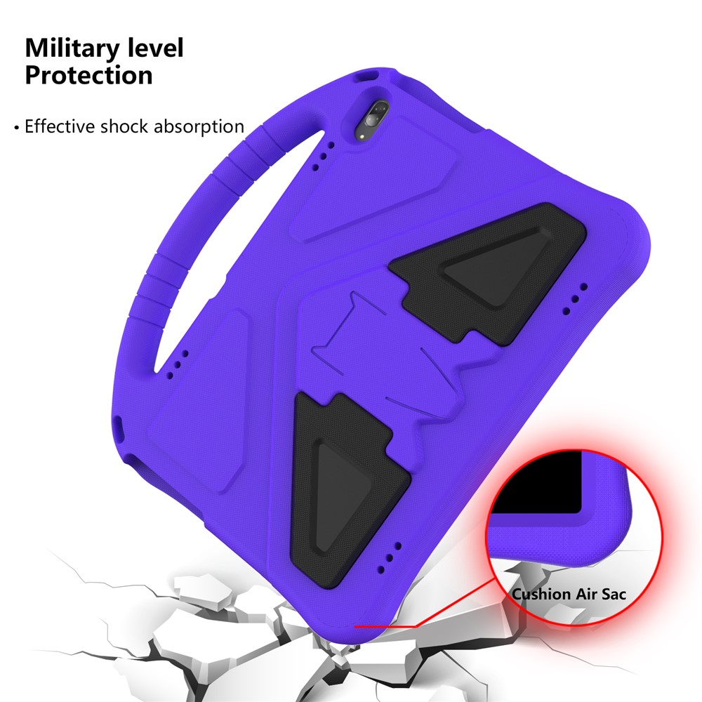 Anti-shock Handle Protective EVA Tablet Case Shell for Huawei MediaPad T5 10.1 - Purple-3