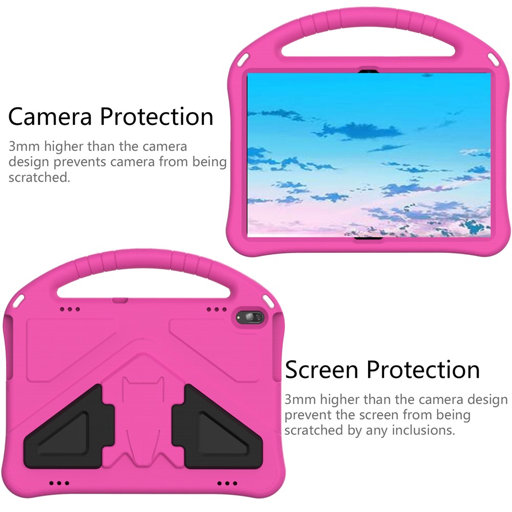 Anti-shock Handle Protective EVA Tablet Case Shell for Huawei MediaPad T5 10.1 - Rose-2