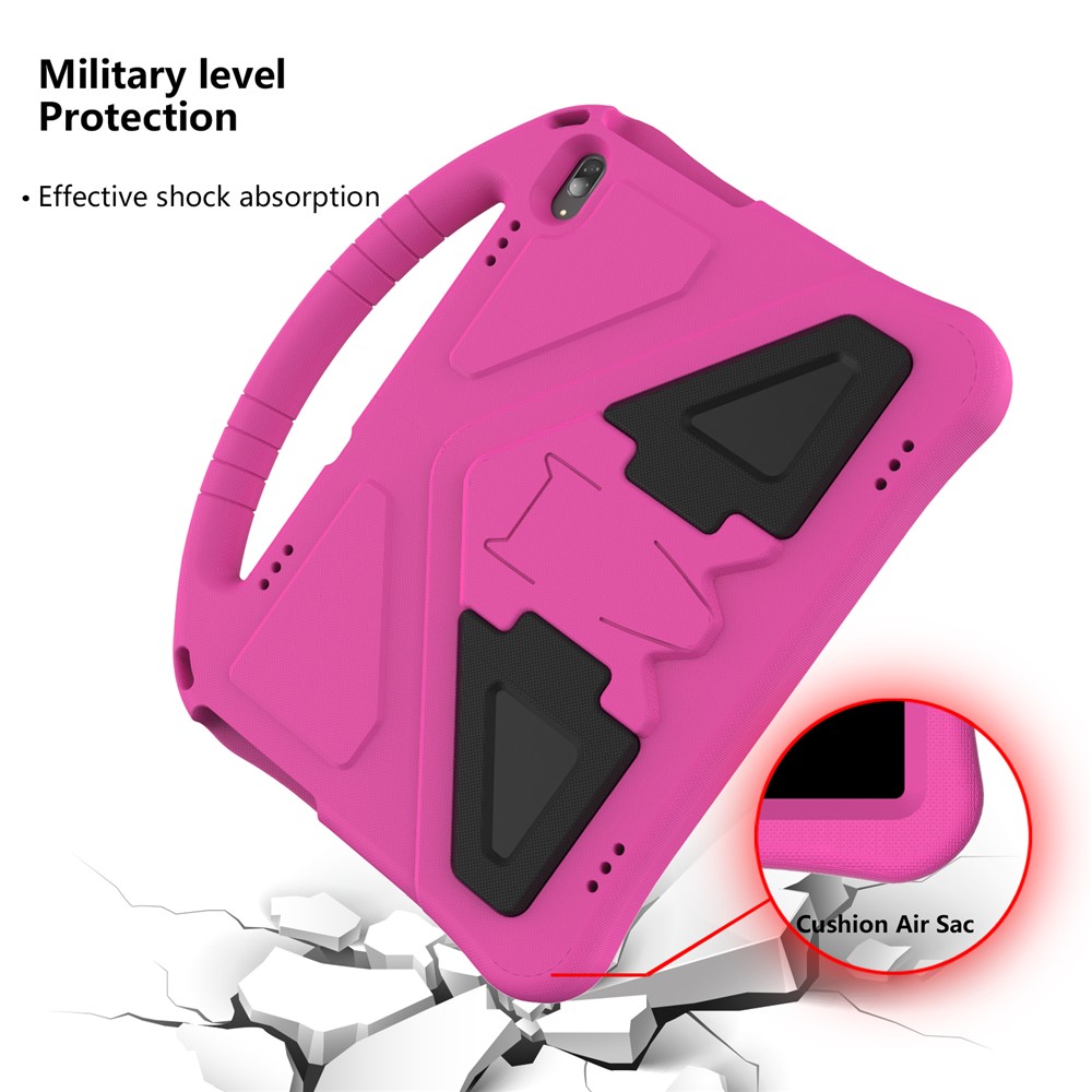Anti-shock Handle Protective EVA Tablet Case Shell for Huawei MediaPad T5 10.1 - Rose-3
