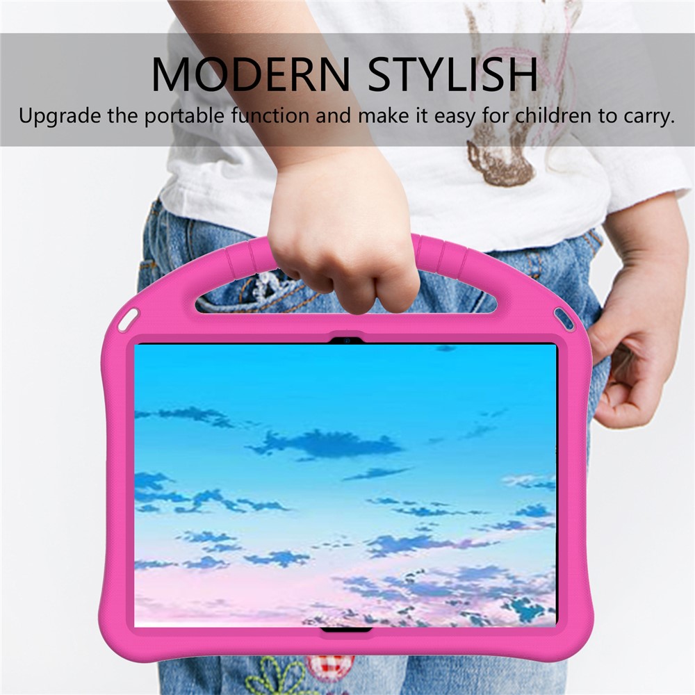 Anti-shock Handle Protective EVA Tablet Case Shell for Huawei MediaPad T5 10.1 - Rose-4