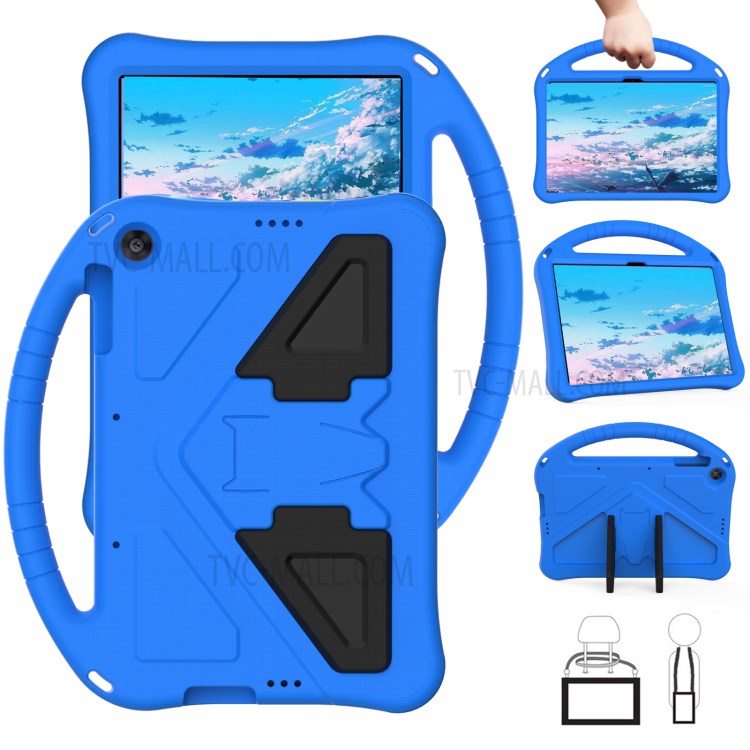 Anti-shock EVA Tablet Case Cover with Handle for Huawei Enjoy Tablet 2 10.1/Honor Pad T6 10.1-inch/Honor Pad X6/MatePad T10/MatePad T10s - Blue-1