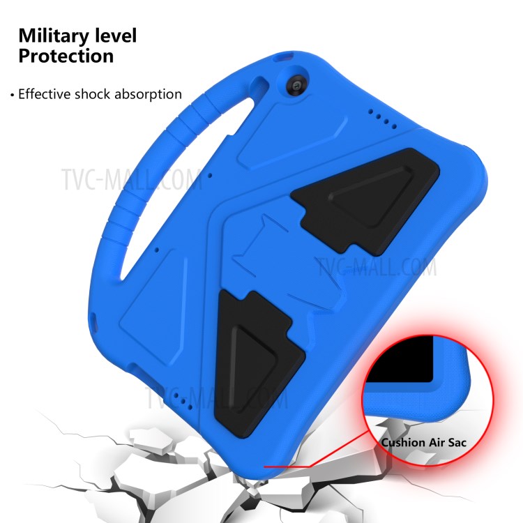 Anti-shock EVA Tablet Case Cover with Handle for Huawei Enjoy Tablet 2 10.1/Honor Pad T6 10.1-inch/Honor Pad X6/MatePad T10/MatePad T10s - Blue-4