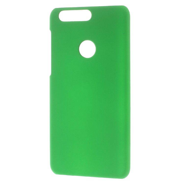 Rubberized Hard Shell Case Cover for Huawei Honor 8 - Green-1