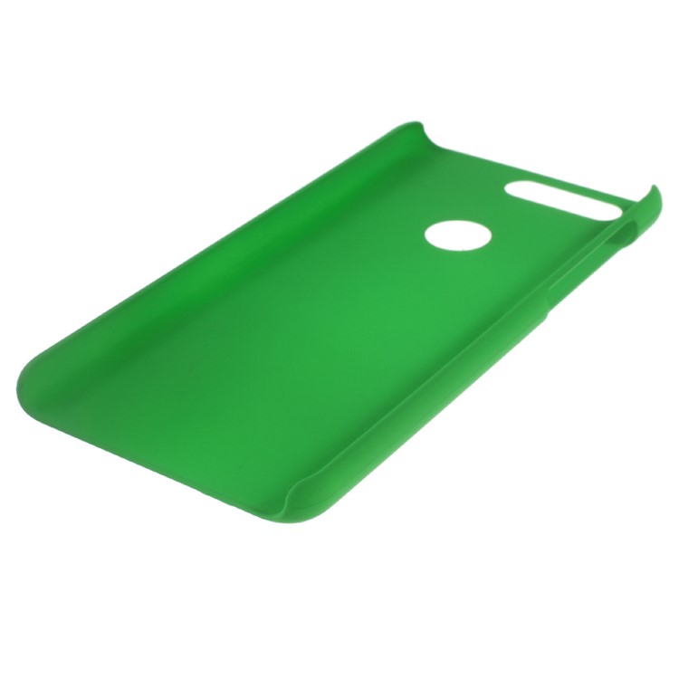 Rubberized Hard Shell Case Cover for Huawei Honor 8 - Green-4