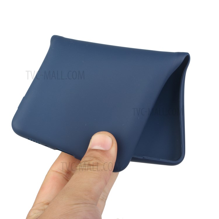 Candy Color Soft TPU Phone Shell for Huawei P Smart 2021 / Huawei Y7a - Dark Blue-4