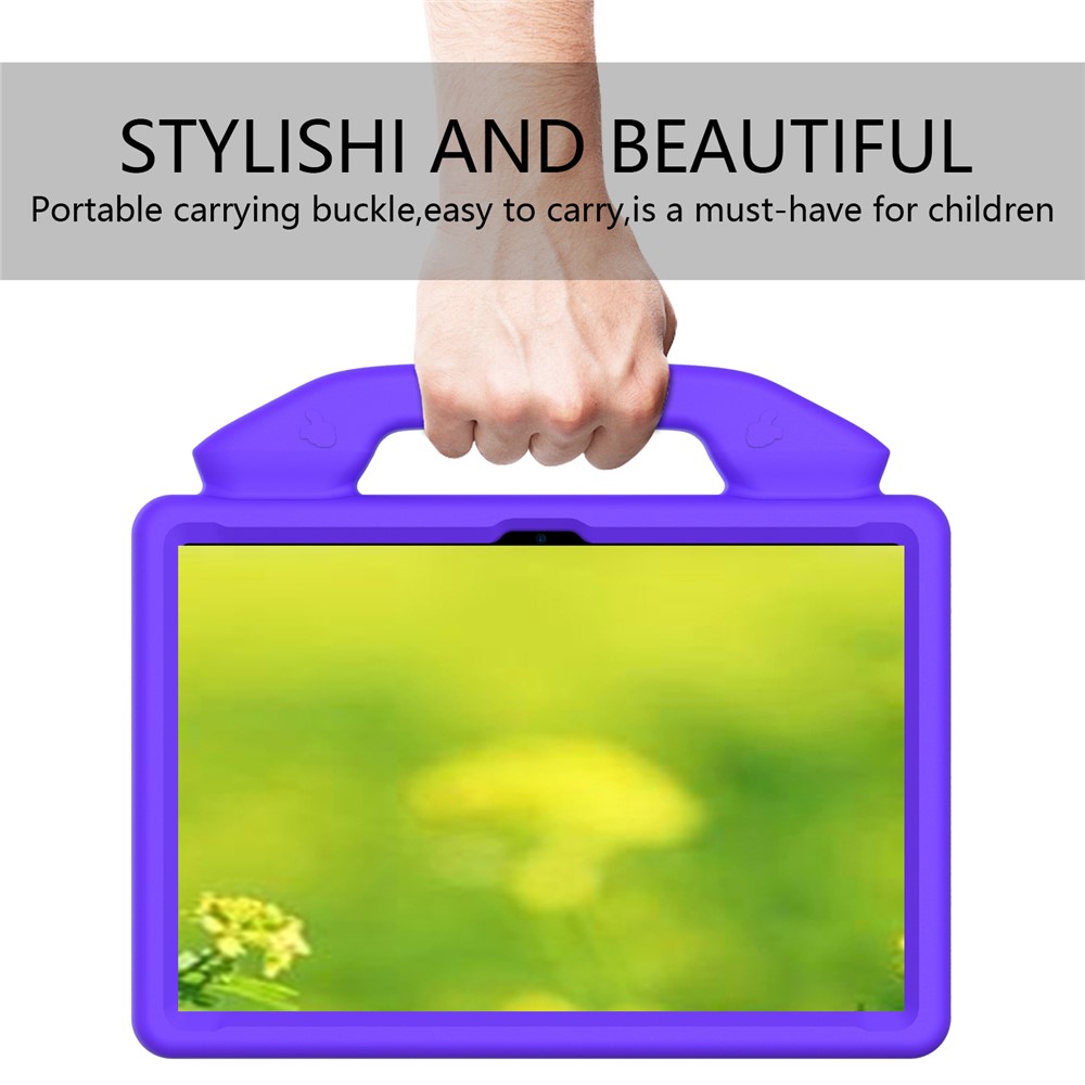 Thumb Kickstand EVA Case for Huawei Enjoy Tablet 2 10.1/Honor Pad T6 10.1-inch/Honor Pad X6/MatePad T10/T10s - Purple-2