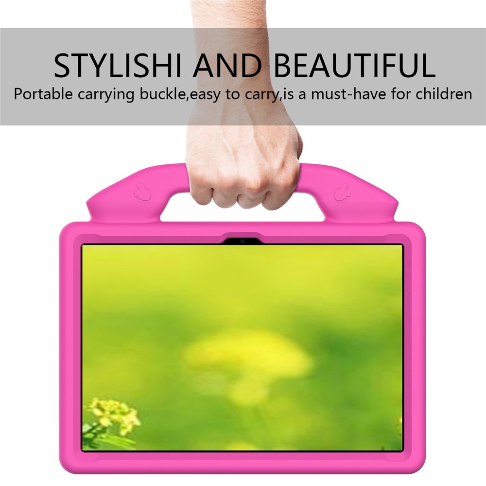 Thumb Kickstand EVA Case for Huawei Enjoy Tablet 2 10.1/Honor Pad T6 10.1-inch/Honor Pad X6/MatePad T10/T10s - Rose-2