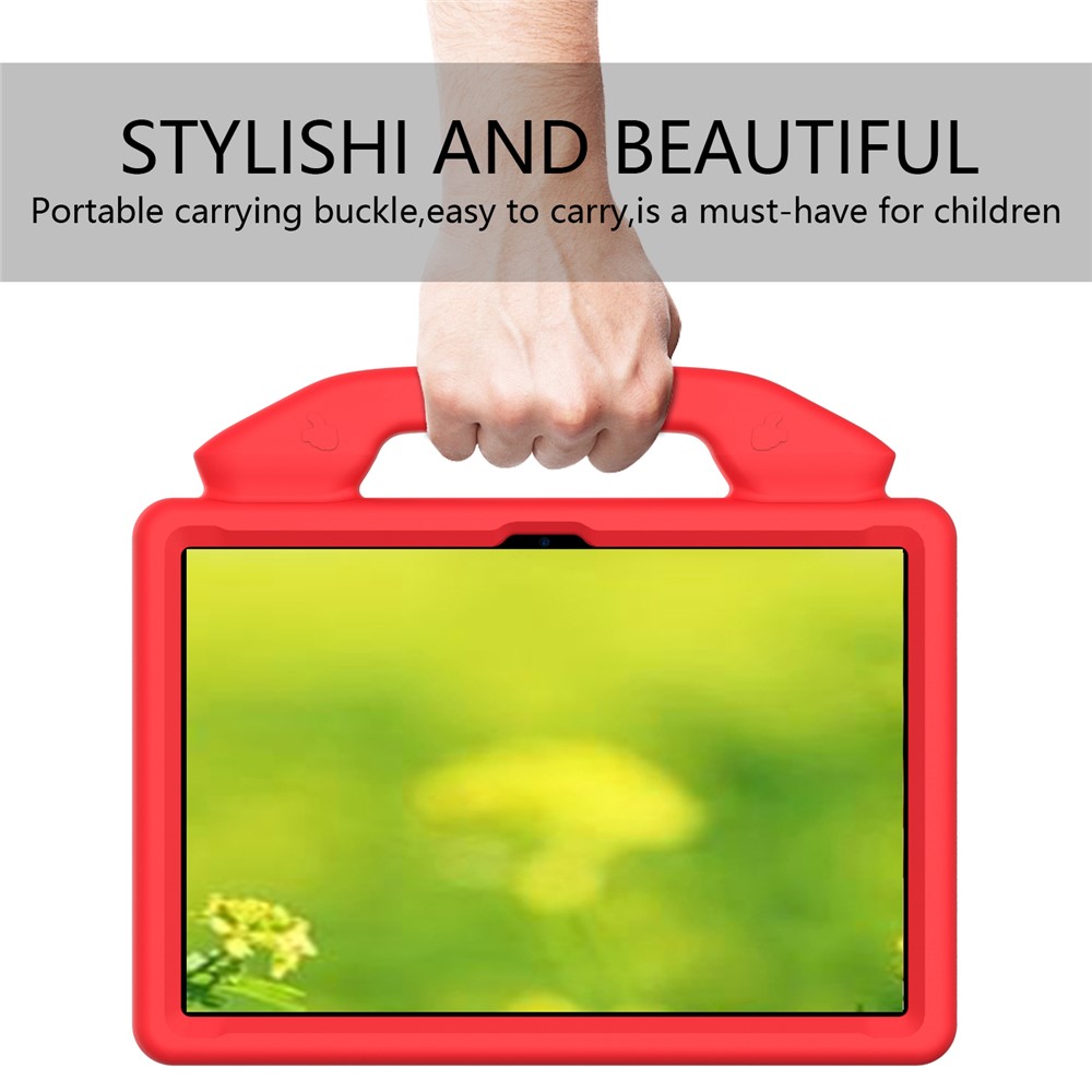 Thumb Kickstand EVA Case for Huawei Enjoy Tablet 2 10.1/Honor Pad T6 10.1-inch/Honor Pad X6/MatePad T10/T10s - Red-2