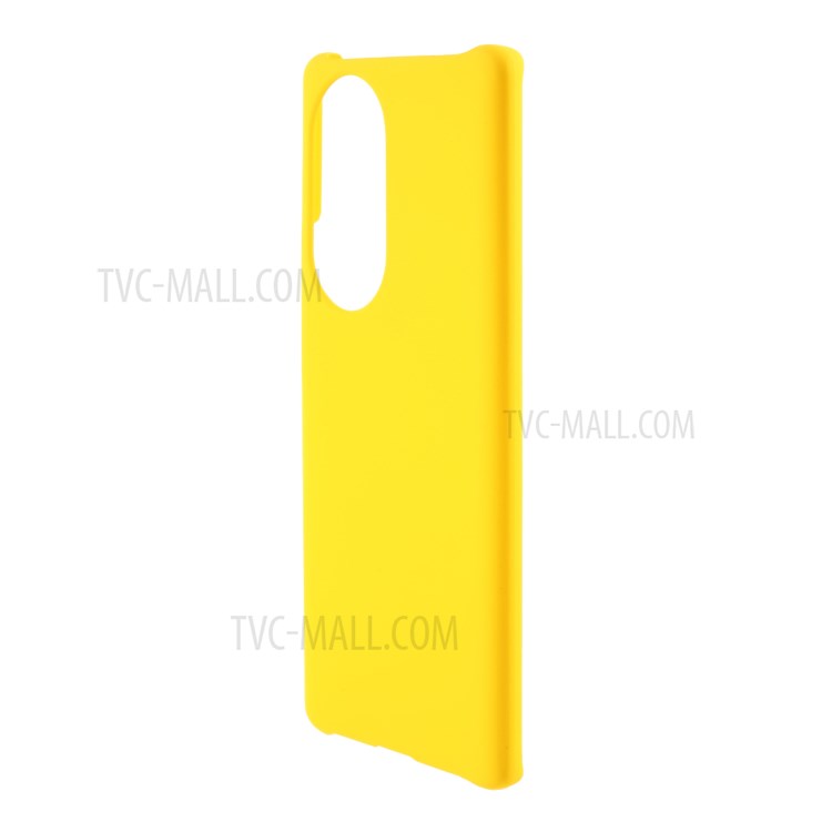 Rubberized Plastic Phone Case with Multiple Color for Huawei nova 8 Pro 5G - Yellow-2
