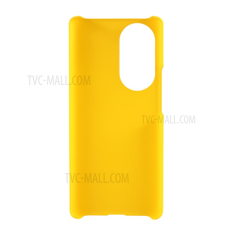 Rubberized Plastic Phone Case with Multiple Color for Huawei nova 8 Pro 5G - Yellow-3