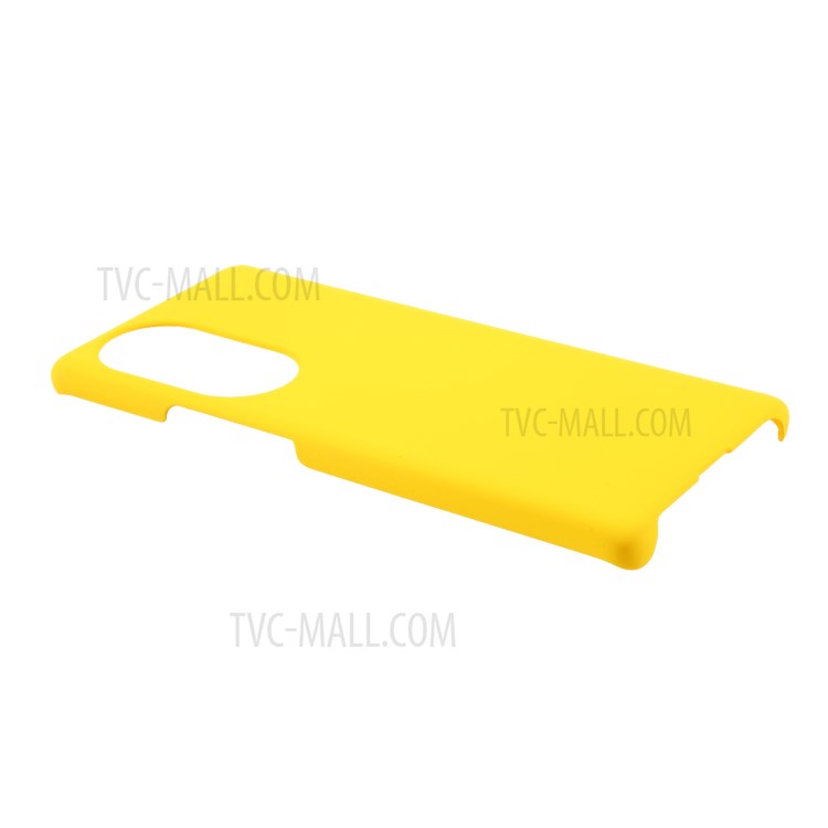 Rubberized Plastic Phone Case with Multiple Color for Huawei nova 8 Pro 5G - Yellow-4