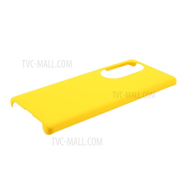 Rubberized Plastic Phone Case with Multiple Color for Huawei nova 8 Pro 5G - Yellow-5