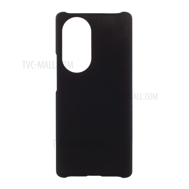 Rubberized Plastic Phone Case with Multiple Color for Huawei nova 8 Pro 5G - Black-1