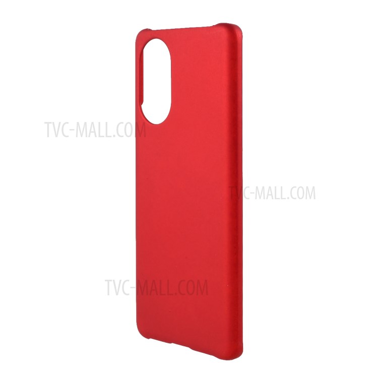 Multiple Color Rubberized Workmanship Plastic Phone Case for Huawei nova 8 5G - Red-2