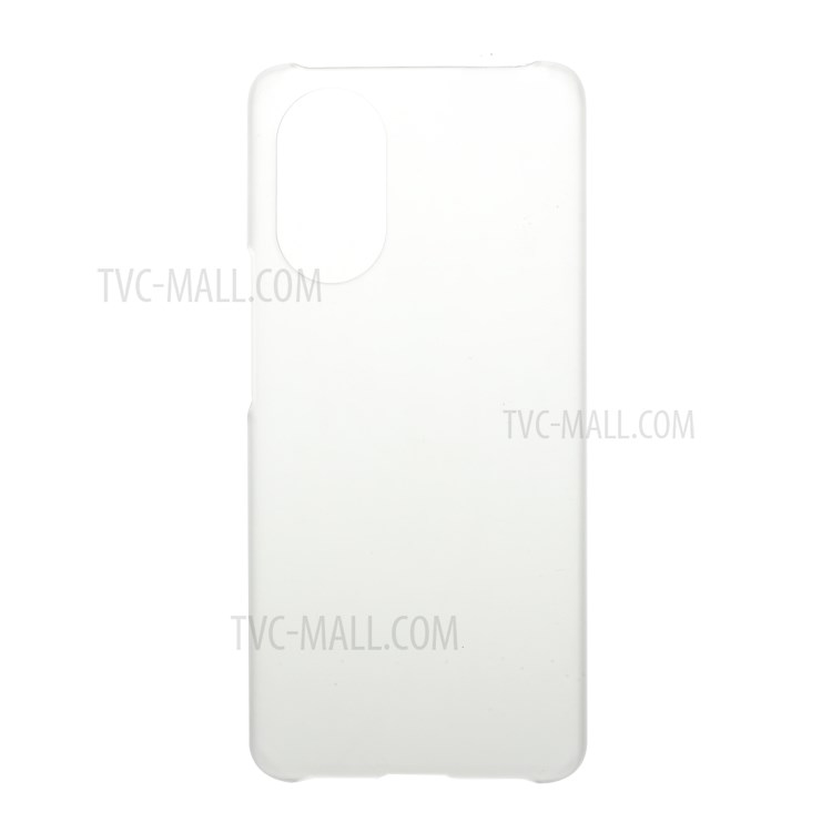 Multiple Color Rubberized Workmanship Plastic Phone Case for Huawei nova 8 5G - Transparent-1