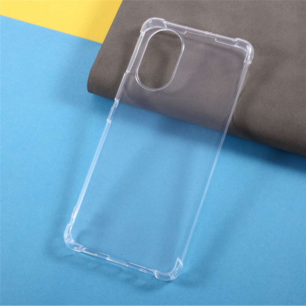Drop-resistant Clear TPU Phone Shell Case for Huawei nova 8 5G 1.0mm Ultra Thin Case-2
