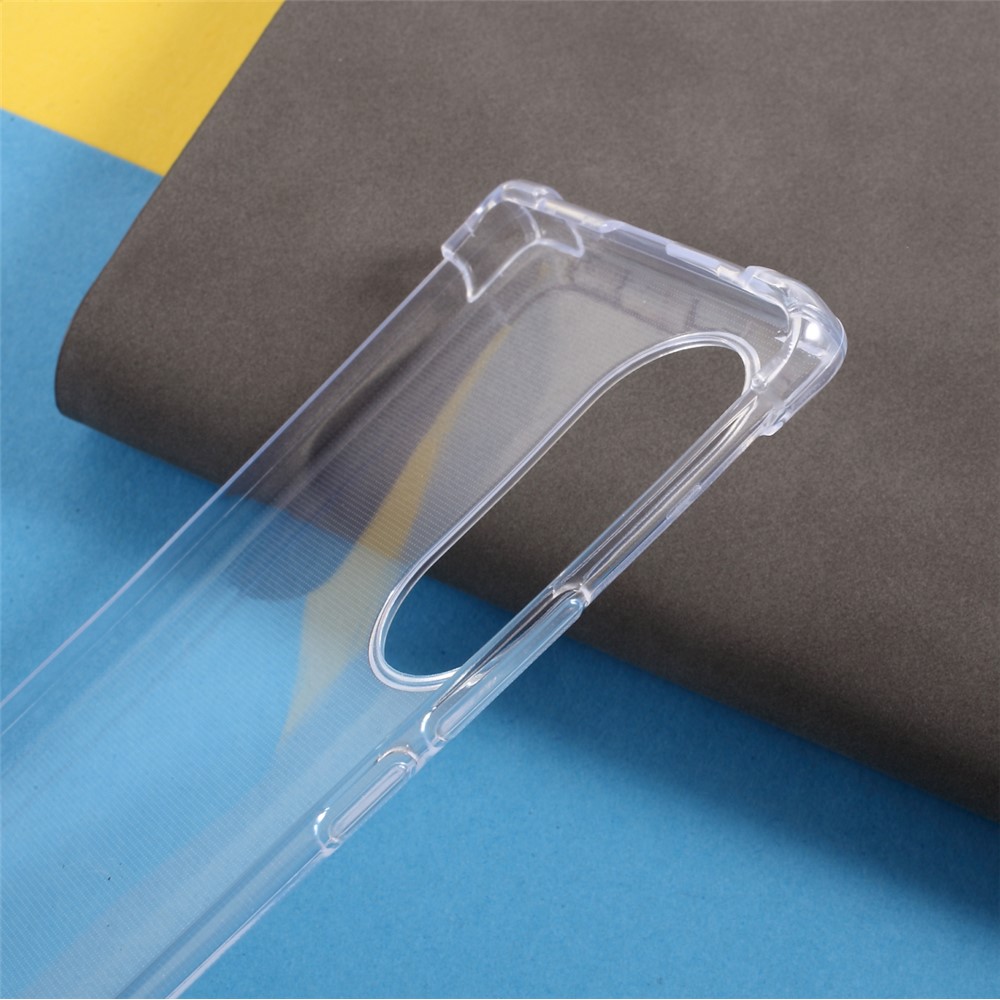 Drop-resistant 1.0mm Ultra Thin Ultra Clear TPU Phone Shell Case for Huawei nova 8 Pro 5G-6