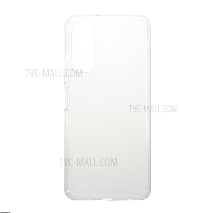 1.0mm Crystal Clear Soft TPU Cell Phone Case for Huawei P smart 2021 Ultra Thin Case-1