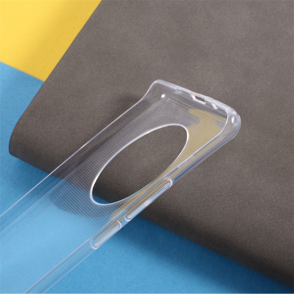 Ultra Thin 1.0mm Crystal Clear Flexible TPU Cell Phone Case for Huawei Mate 40 Pro-6