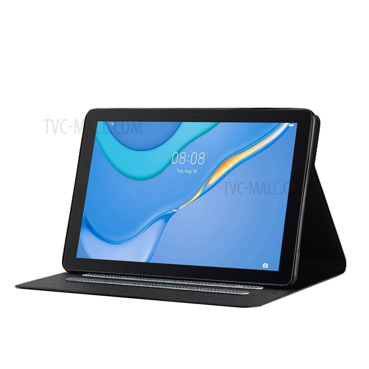 Solid Color Leather Tablet Protective Shell for Honor Pad X6 / Honor Pad 6 / Huawei Enjoy Tablet 2 / Huawei MatePad T10S/T10 - Blue-4