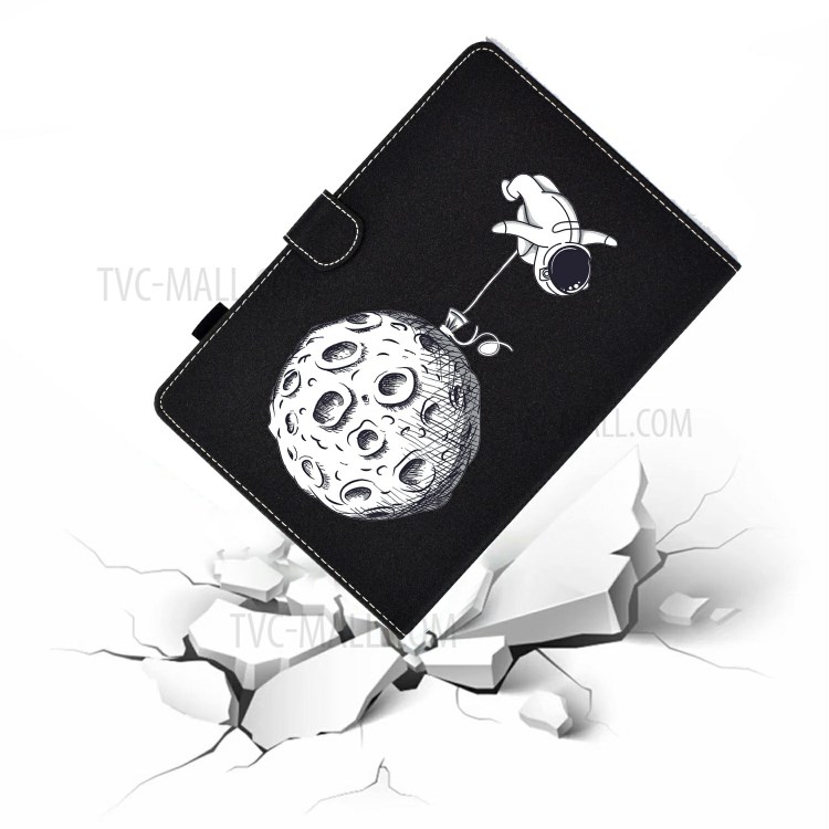 Vivid Pattern Leather Case for Huawei MatePad T10S/T10/Enjoy Tablet 2 10.1/Honor Pad X6/Pad 6 10.1-inch - Spaceman-5