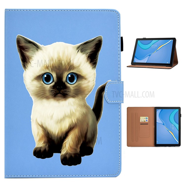 Vivid Pattern Leather Case for Huawei MatePad T10S/T10/Enjoy Tablet 2 10.1/Honor Pad X6/Pad 6 10.1-inch - Cat-1