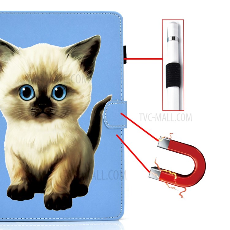 Vivid Pattern Leather Case for Huawei MatePad T10S/T10/Enjoy Tablet 2 10.1/Honor Pad X6/Pad 6 10.1-inch - Cat-6