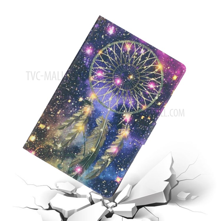 Colored Painting Pattern Leather Case for Huawei MatePad T10S/T10/Enjoy Tablet 2 10.1/Honor Pad X6/Pad 6 10.1-inch - Gold Dreamcatcher-4