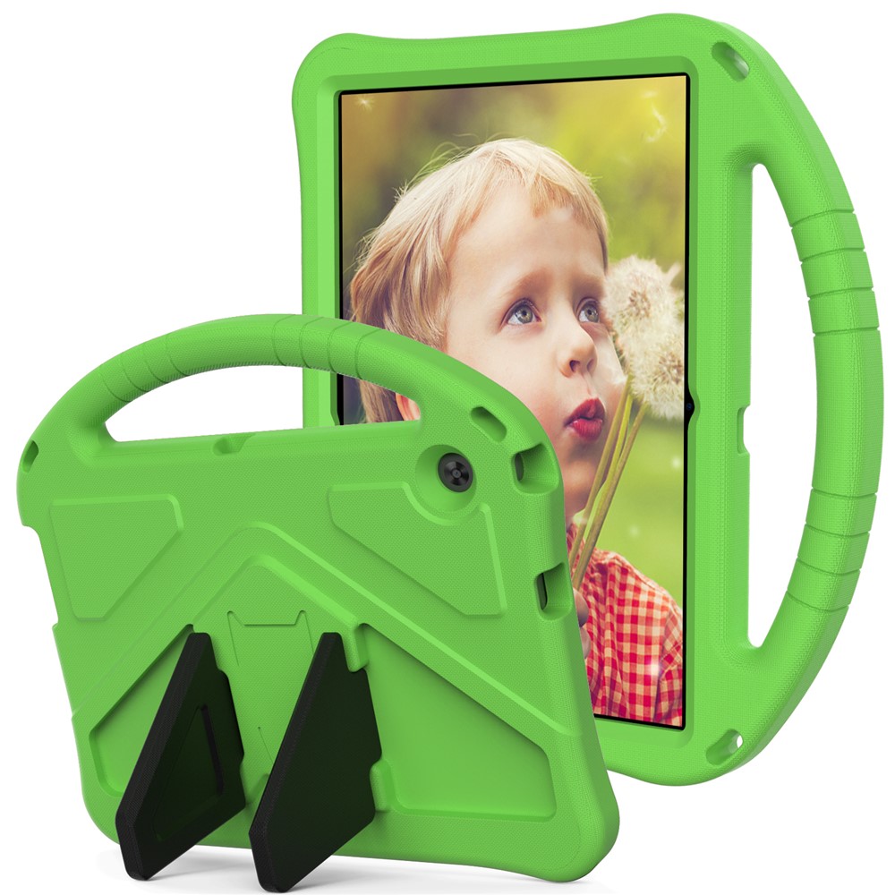 Anti-shock EVA Kickstand Case with Pen Slot Handle for Huawei MediaPad T3 10 9.6-inch - Green-2