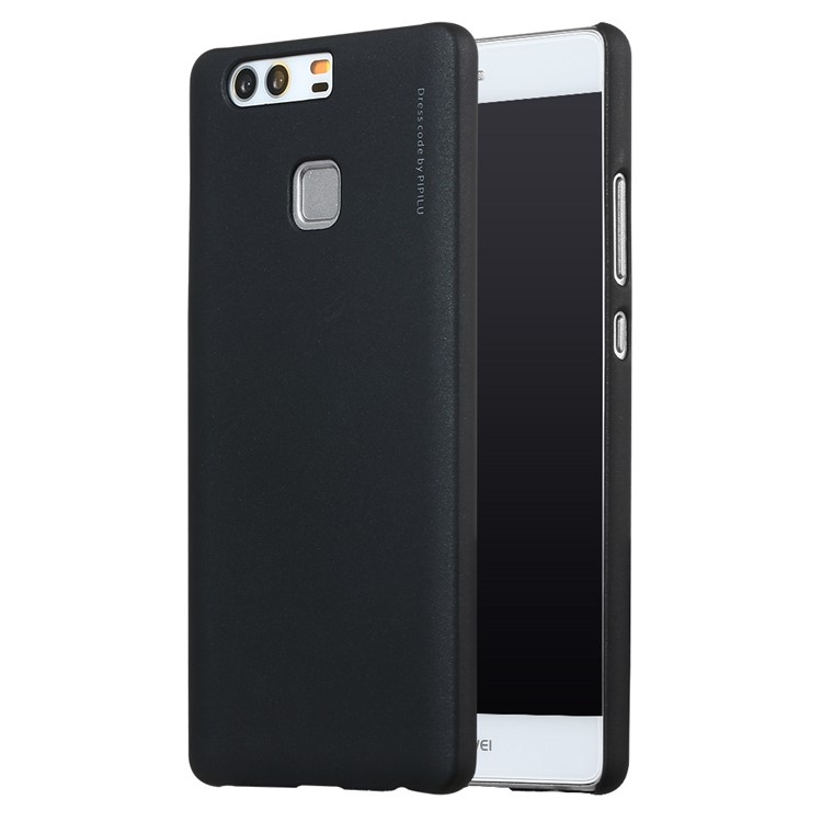 X-LEVEL Metallic PC 0.8mm Slim Hard Case for Huawei P9 - Black-1