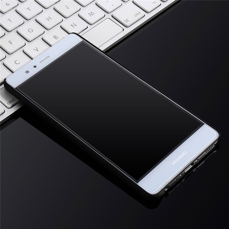 X-LEVEL Metallic PC 0.8mm Slim Hard Case for Huawei P9 - Black-3