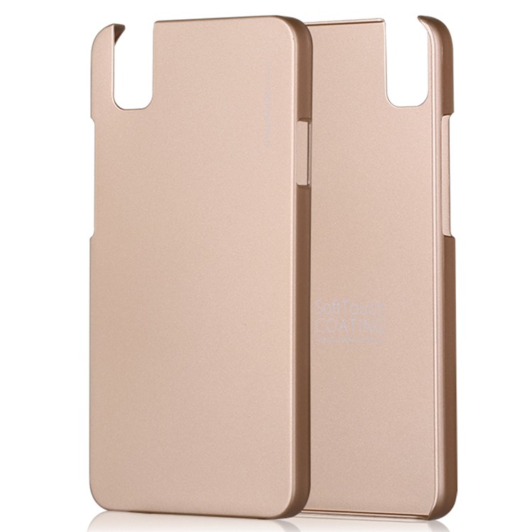 X-LEVEL for Huawei Honor 7i / ShotX Slim PC Back Cover - Gold-1