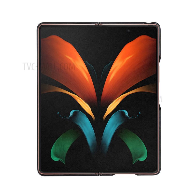 Anti-Scratch-Leder + TPU + PC Phone Case Für Huawei Mate X2 - Schwarz-5