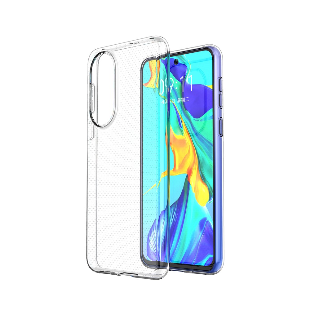 Crystal Clear Super Slim TPU Phone Protective Case for Huawei P50-1