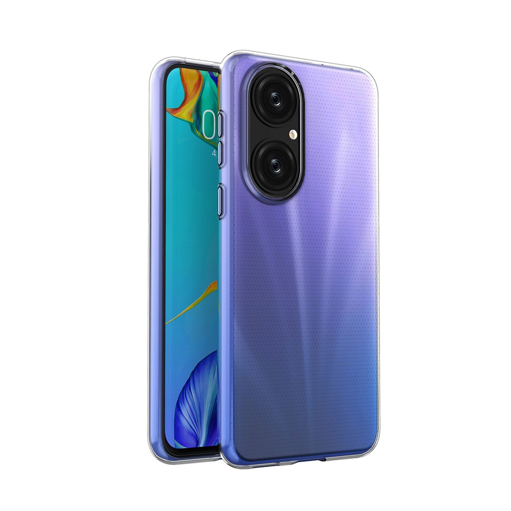 Crystal Clear Super Slim TPU Phone Protective Case for Huawei P50-2