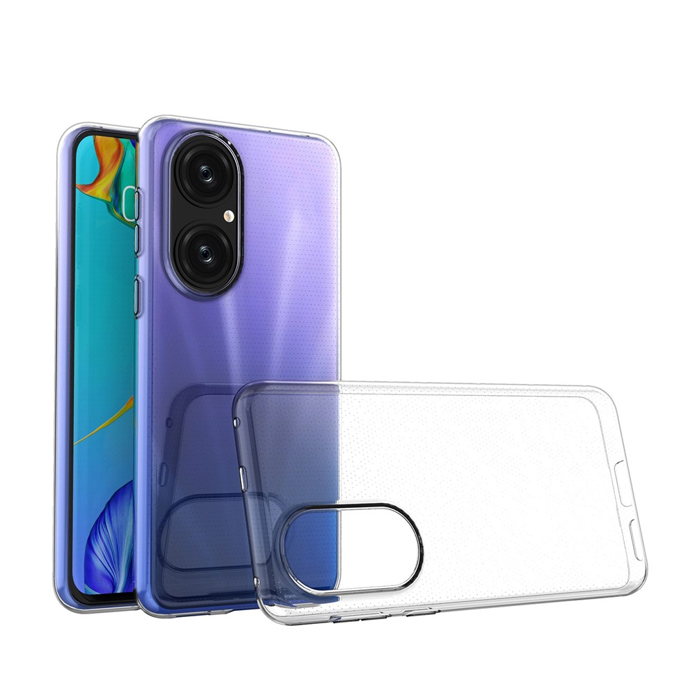 Crystal Clear Super Slim TPU Phone Protective Case for Huawei P50-4