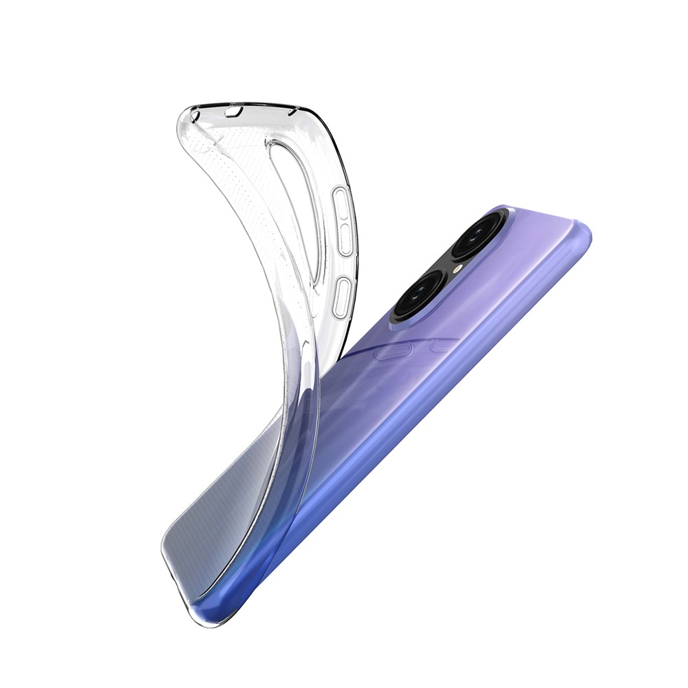 Crystal Clear Super Slim TPU Phone Protective Case for Huawei P50-5
