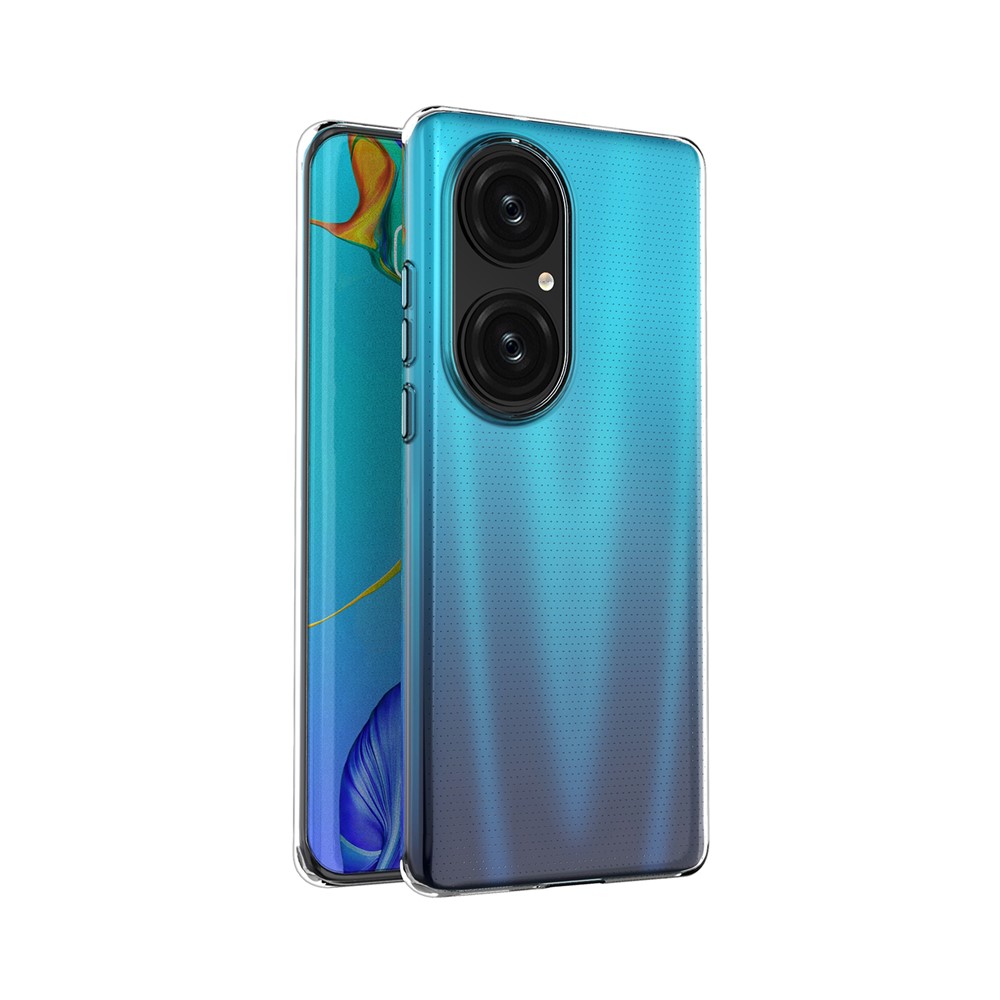 Estuche Protector De Telefonía TPU Súper Delgado Cristalino Para Huawei P50 Pro-2