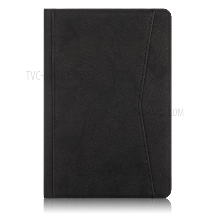 Front Pocket Smart Awakening Leather Protection Case with Stand for Huawei MatePad T 10S/T 10 /Enjoy Tablet 2 - Black-2